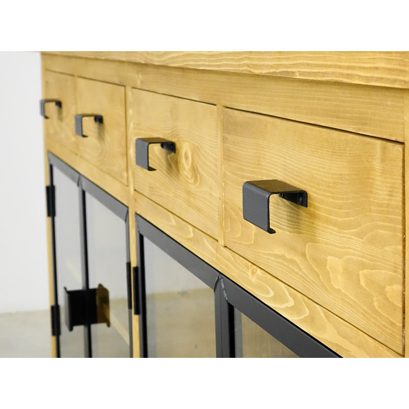 Calixte 199.5cm Solid Wood Sideboard