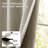 Full Blackout Faux Linen Look Thermal Insulated Grommet Curtains (Set of 2)-811484115-811484127