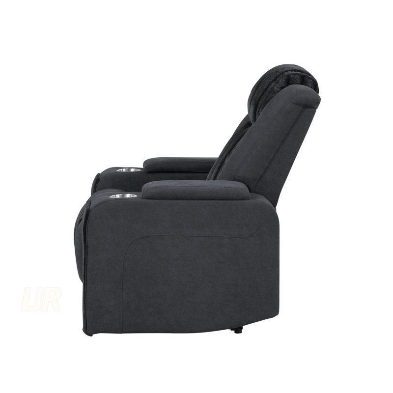 Fauteuil inclinable électrique avec appui-tête électrique, lumière DEL et USB Duran pour un confort et une commodité ultimes