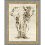Elephant On Safari 2 Painting
