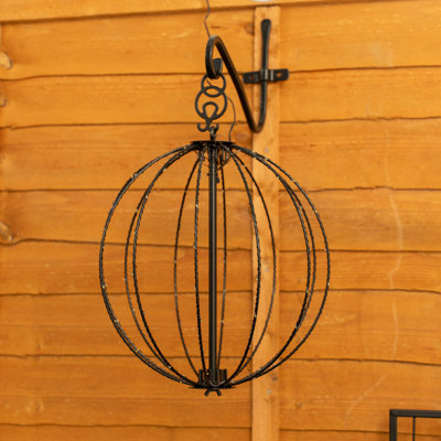 Caelix Black Solar Powered Integrated LED Metal Pathway Light