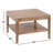 Ardentown Transitional Two-Tiered Square Coffee Table-625619193