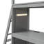 Lit superposé gris avec rangement supplémentaire-1315880260