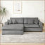 108" Reversible L-Shaped Couches With Deep Seat-1384692854