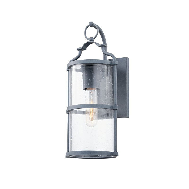 Burbank 1 Light Wall Sconce, Black, 14" H x 6.25" W x 7" D