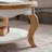Round Coffee Table with Open Storage