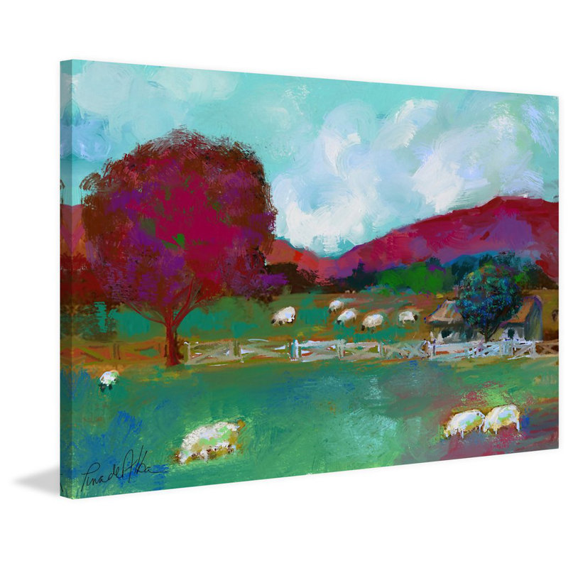 Arthur Pina - Wrapped Canvas Painting, 41cm H x 61cm W x 3.81cm D