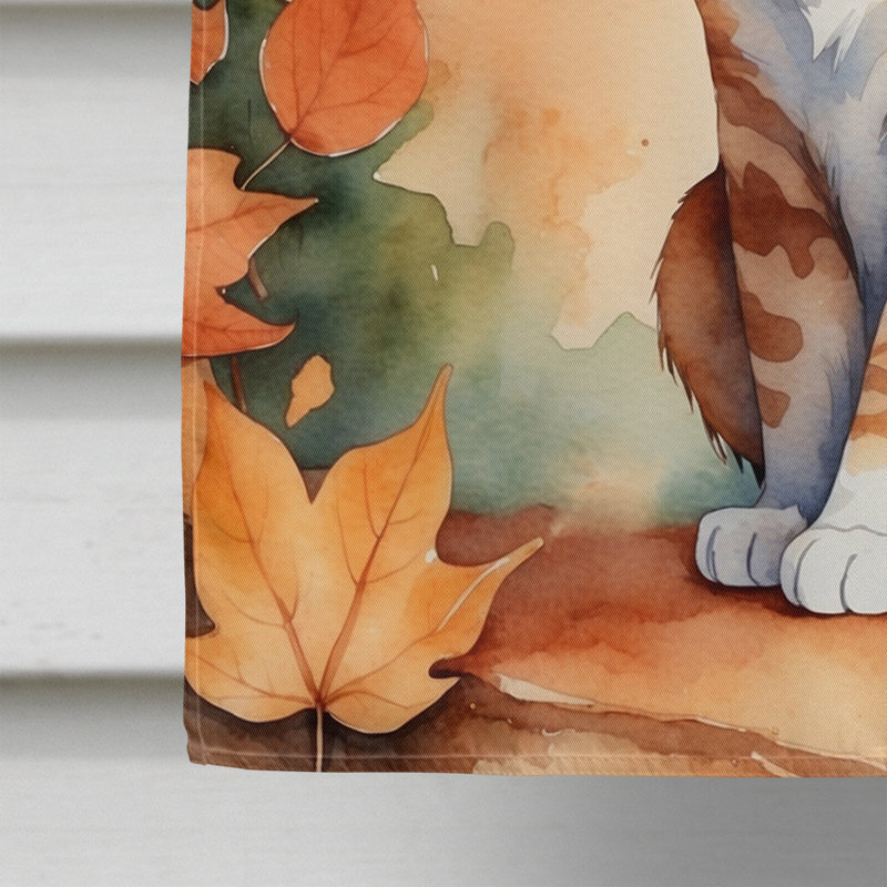 Chat en feuilles d'automne, Suphalak