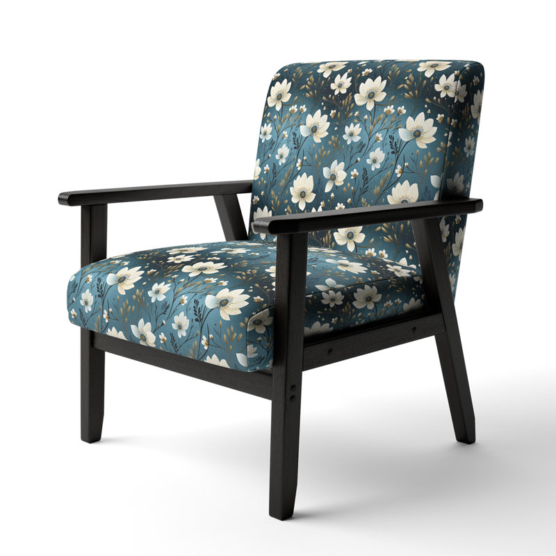 Fauteuil d'appoint rembourré Coastal Elegance