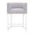 26" Upholstered Metal Barrel Counter Bar Stool-340202085-341230630