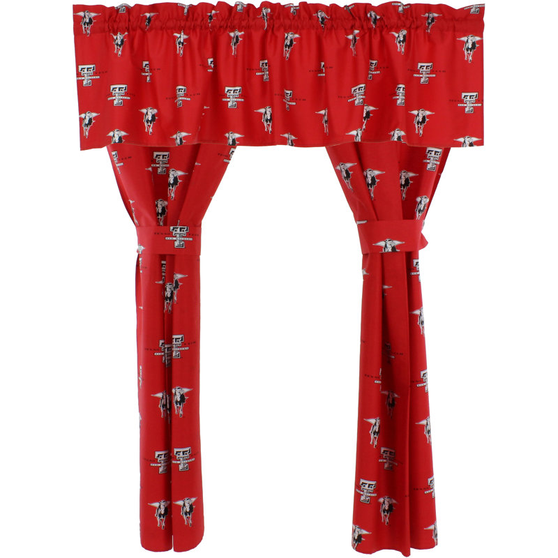 NCAA Tailored Window Valance