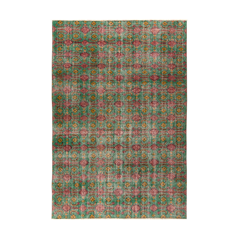 One-of-a-Kind 6’ X 8’8” Hand Knotted Area Rug