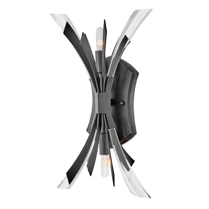 Vida Steel Metal Wallchiere Sconce