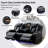 81.5'' Power Reclining Sofa Couch with Wireless Charger and LED Lights-1822106422