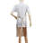 Dorine Plaid Cotton Bib Apron-35169933