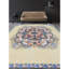 Hand-Knotted High-Quality Yellow and Gold Area Rug