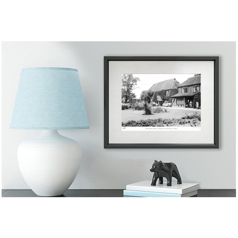 Potters Bar, Council Offices C1965 by Francis Frith - Single Picture Frame Print, 28cm H x 36cm W x 2.3cm D