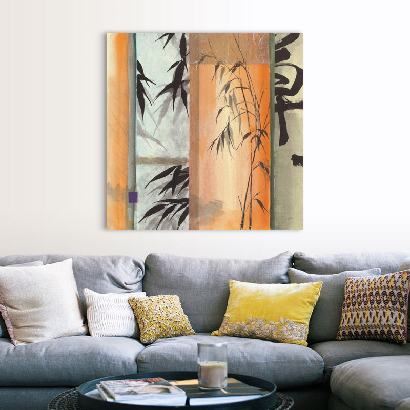 " Wild Oat " by Chris Paschke Painting Print, Wrapped Canvas, 48" H x 48" W x 1.25" D