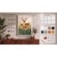 Deer and Fawn Mid-Century - Wrapped Canvas-445651465-445651469
