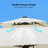 10' X 13' Rectangular Wood Pattern Cantilever Umbrella,Cream-1416319284
