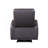 Brown Top Grain Leather Match Power Motion Recliner