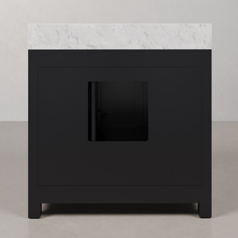 Steve 36'' W Single Vanity, Espresso