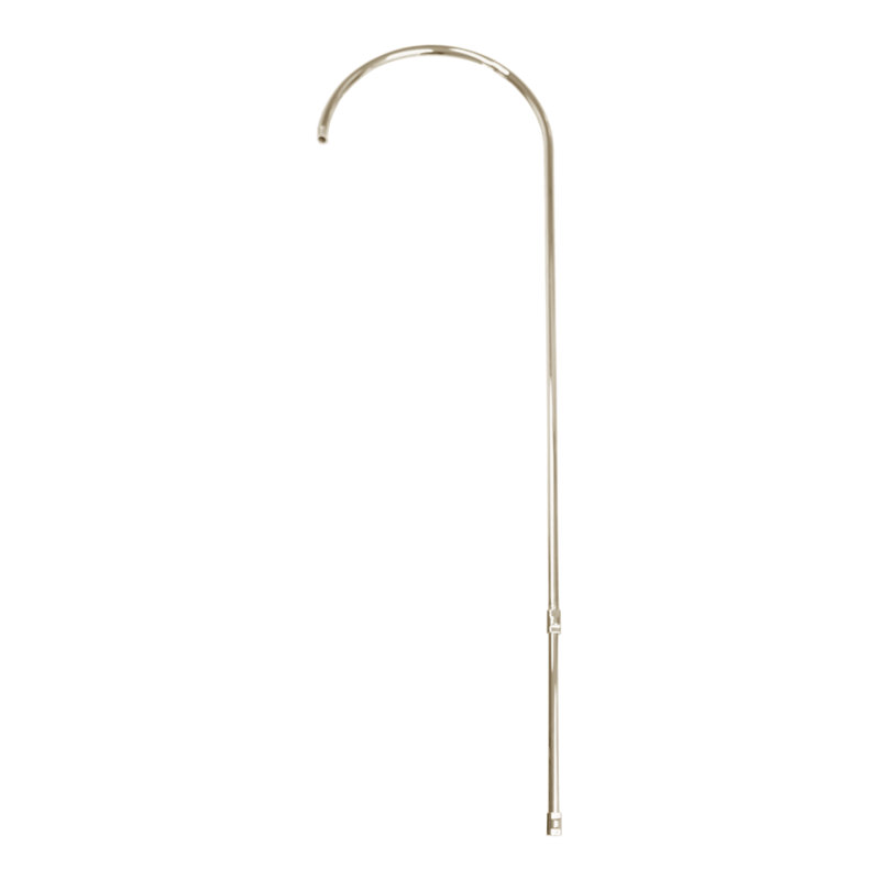 Crochet de suspension avec 1/2 po. IPS 36 po. Par Strom Living, Chrome