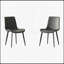 Table bistro 31,5 pouces avec structure en métal robuste et 2 chaises-451211053