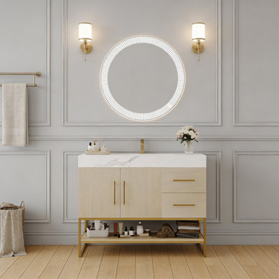 Meuble-lavabo moderne 36 po
