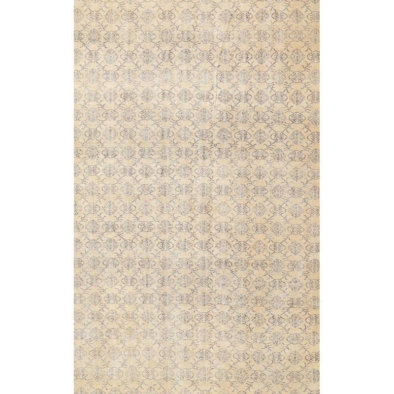Tapis décoratif gris contemporain, Rectangle 5 pi x 7 pi