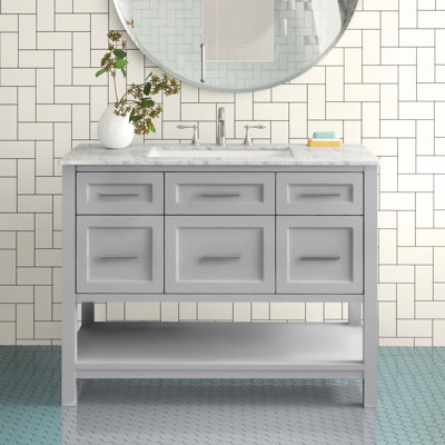 Ensemble de meuble-lavabo simple 46 po Haugland