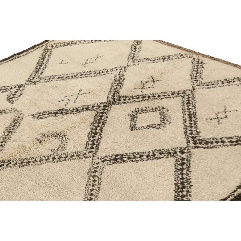 One-of-a-Kind 6’7”x11’9” Hand Knotted Area Rug