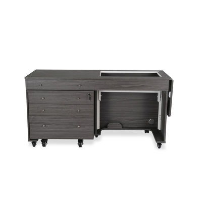 57.35 x 21 Foldable Split Top Table