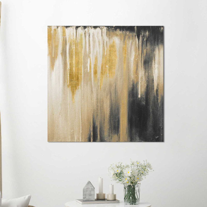 « paysage i », reproduction de peinture à l’acrylique sur toile, H 24 po x l 24 po x P 1 po