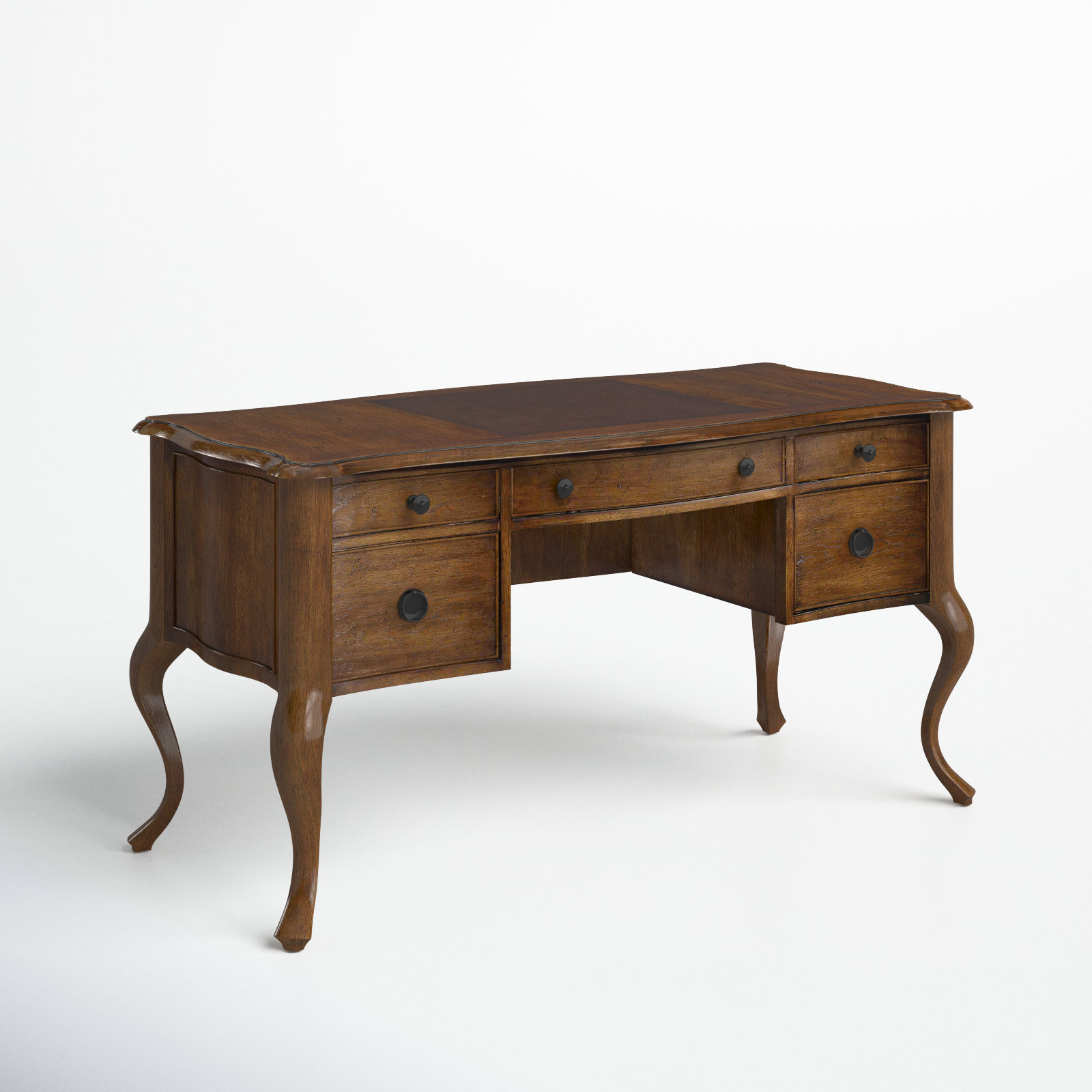 Charlotte Desk, Soft Casual Pecan
