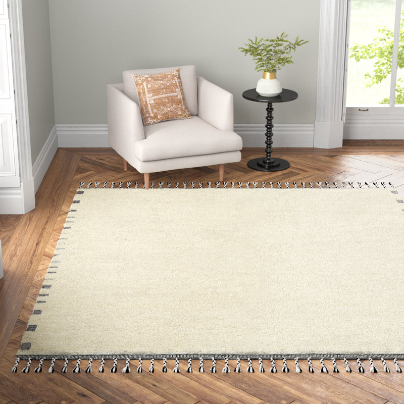 Amiela Flatweave Wool Indoor Rug, Rectangle 8' x 10'
