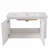 Wall-Mounted Floating Bathroom Vanity with Ceramic Sink