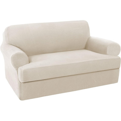 Box Cushion Wingback Slipcover