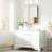 Recessed & Surface Framed Medicine Cabinet with Mirror and Shelves-440333667-440333665