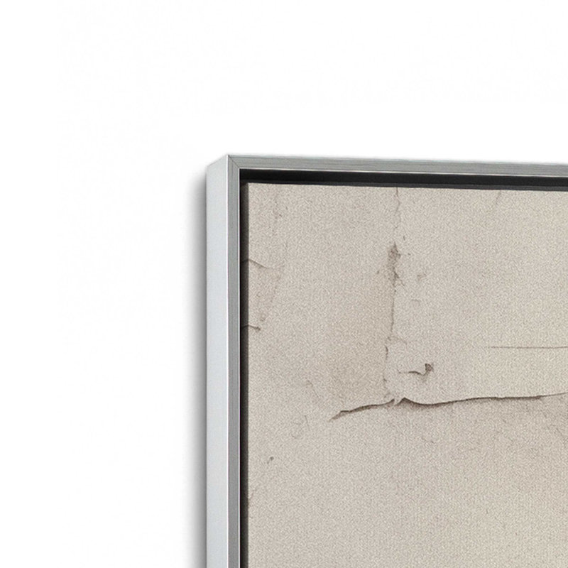 Mocha Musings II Canvas Print, Polished Chrome Floater Framed, 36.75" H x 24.75" W x 1.75" D