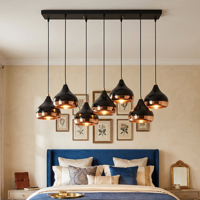 7 - Light Kitchen Island Dome Pendant