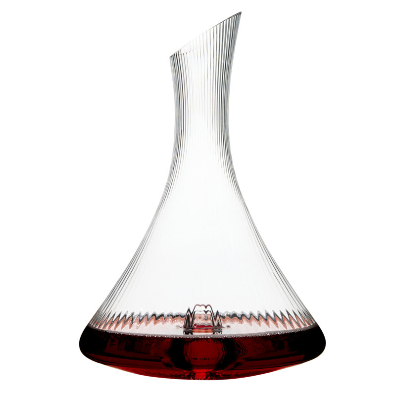 Empire Clear Glass Contemporary Wine Carafe