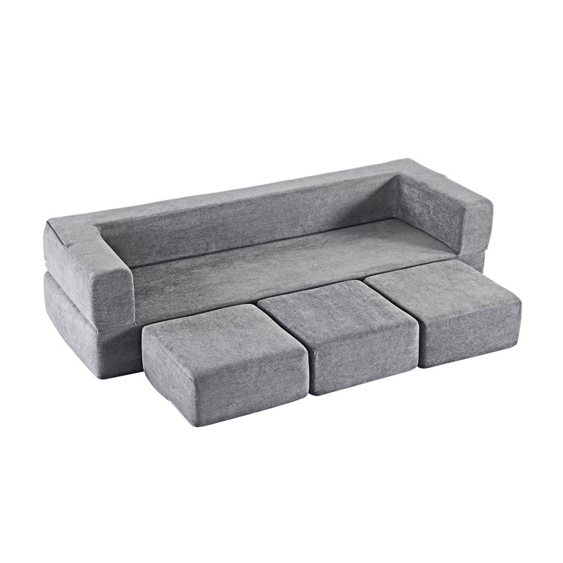 Convertible Sectional Sofa With Ottomans