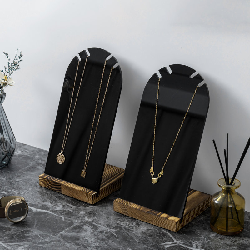 Présentoir à bijoux en bois