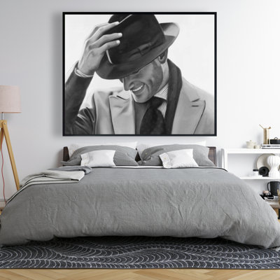 Well-dressed Man Print On Canvas