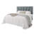 Velvet Upholstered Platform Bed Frame With Tufted Headboard And Nailhead Trim, Adjustable Height, No Box Spring Needed-910085848-910085841