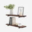 Tablettes flottantes en bois massif avec supports pour tuyaux-806642995-806642993