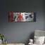 Williston Forge, «British Invasion 2» par Michael Mullan, art mural en métal, 36 po x 12 po