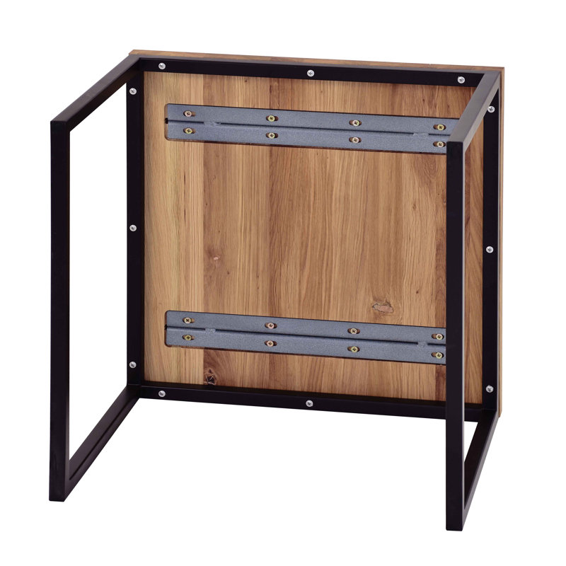 Sherri Sled End Table, Black