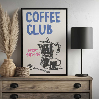 «Coffee Club» par Garima Dhawan, reproduction d'art